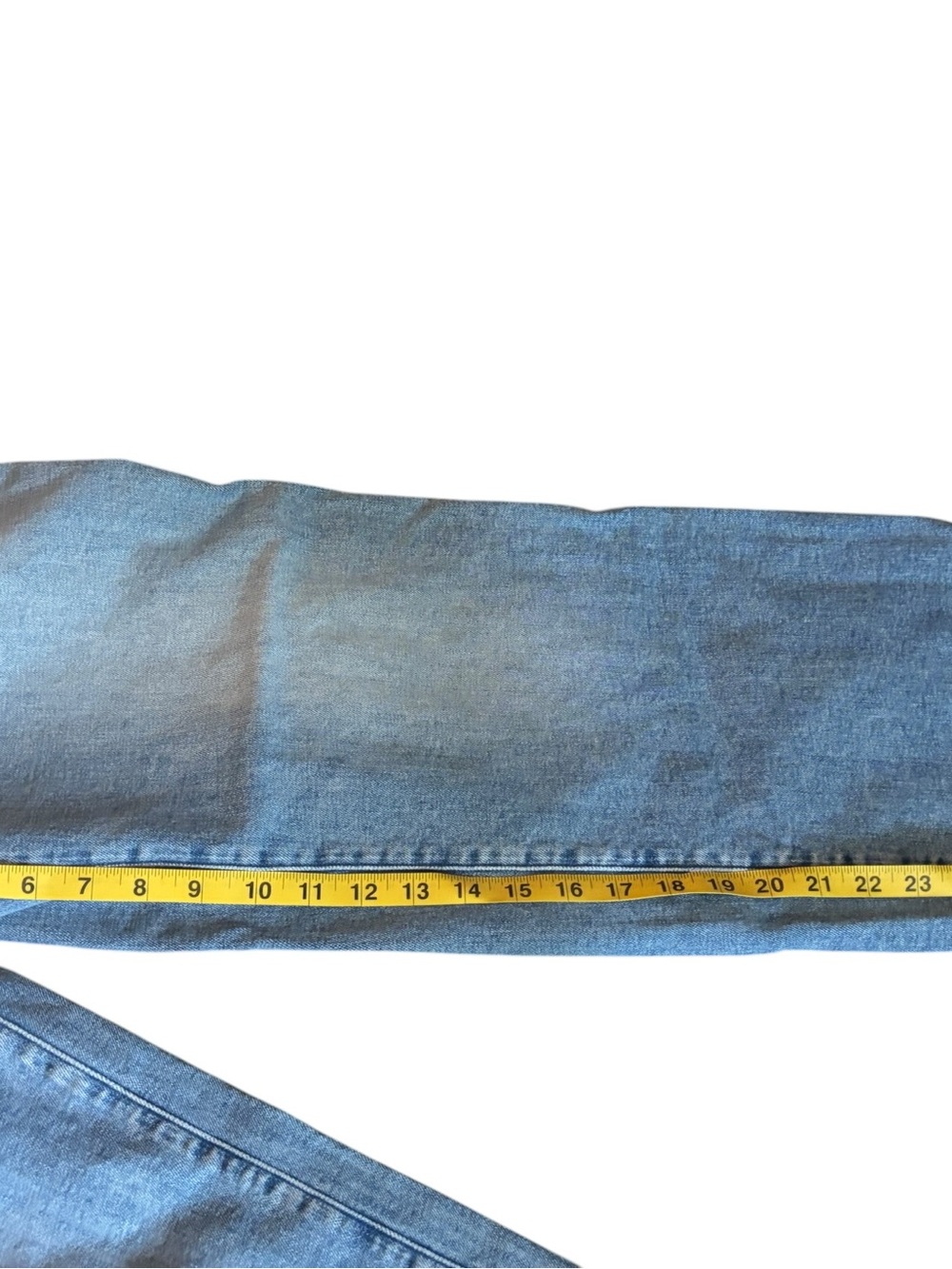 Like New-Madewell Emmett Wide-Leg Full Length Patch Pocket -Size 30 - Atlin Wash - Picture 10 of 10